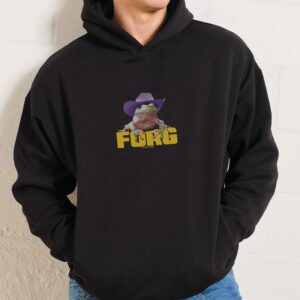 FORG Graphic Hoodie - Unisex 90s Boxy Fit 340gsm Cotton-Poly