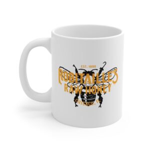 Robitaille's Honey Coffee Mug - White Ceramic Mug 11oz