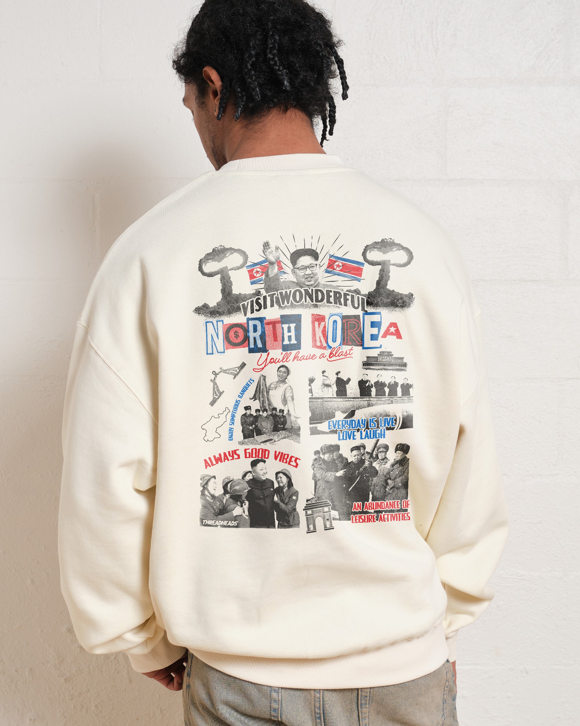 Wonderful North Graphic Sweatshirt - Unisex 340gsm Cotton-Poly Blend