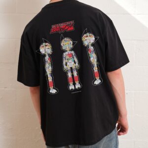 Astro Boy Internal Mechanism Oversized Graphic T-Shirt Unisex 100% Combed Cotton