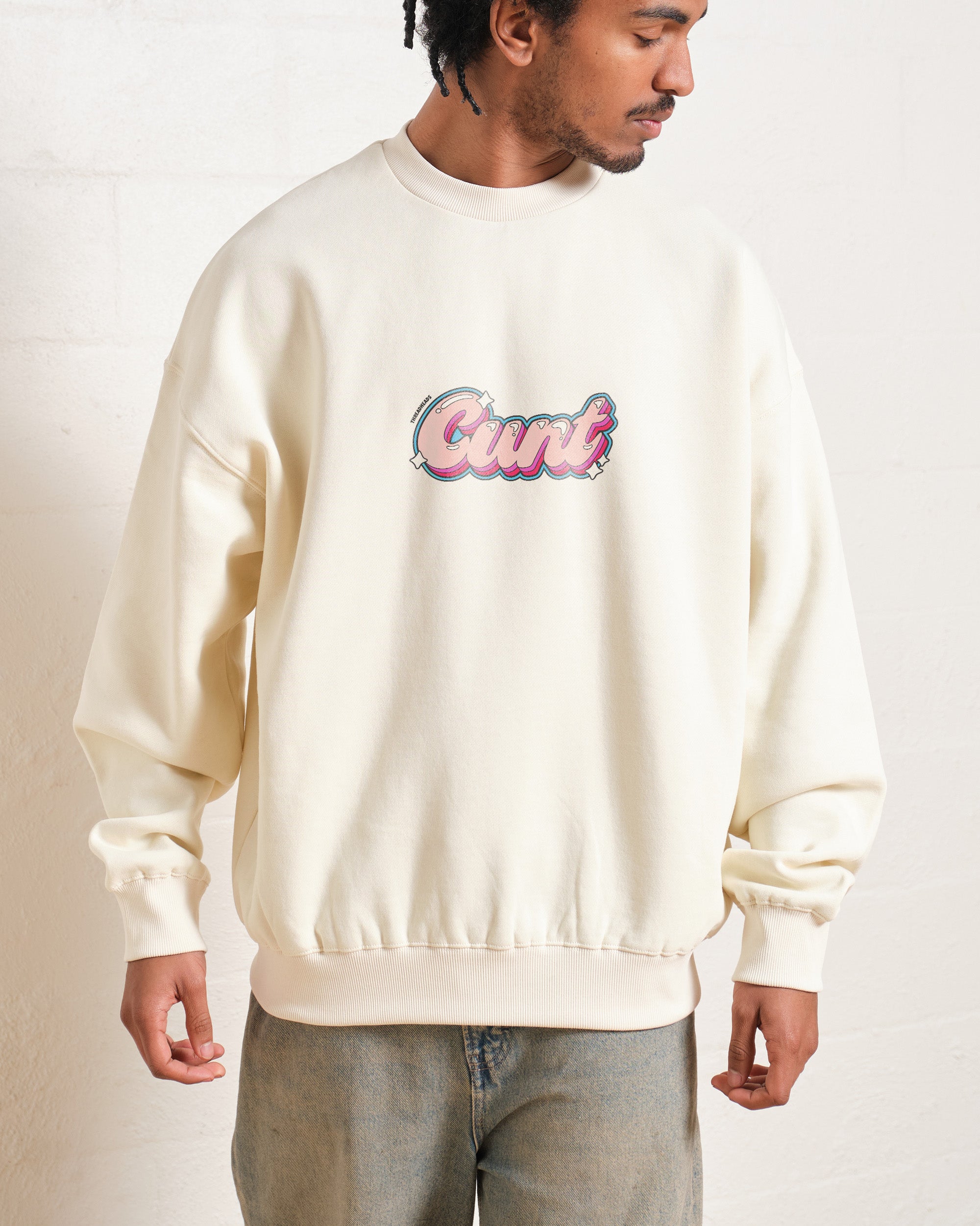 Cunt Graphic Unisex Sweatshirt - Premium 340gsm Cotton Poly Blend