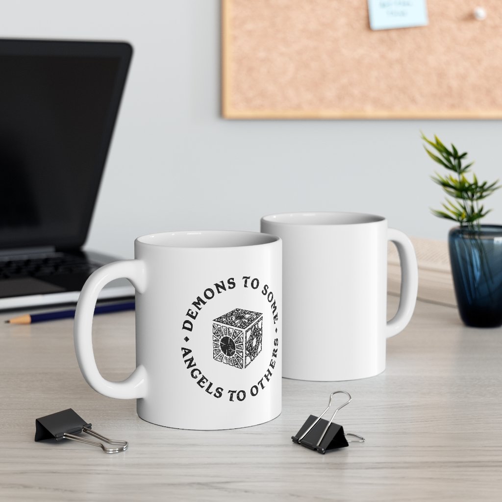 Demons To Some Angels To Others Coffee Mug - White Ceramic Mug