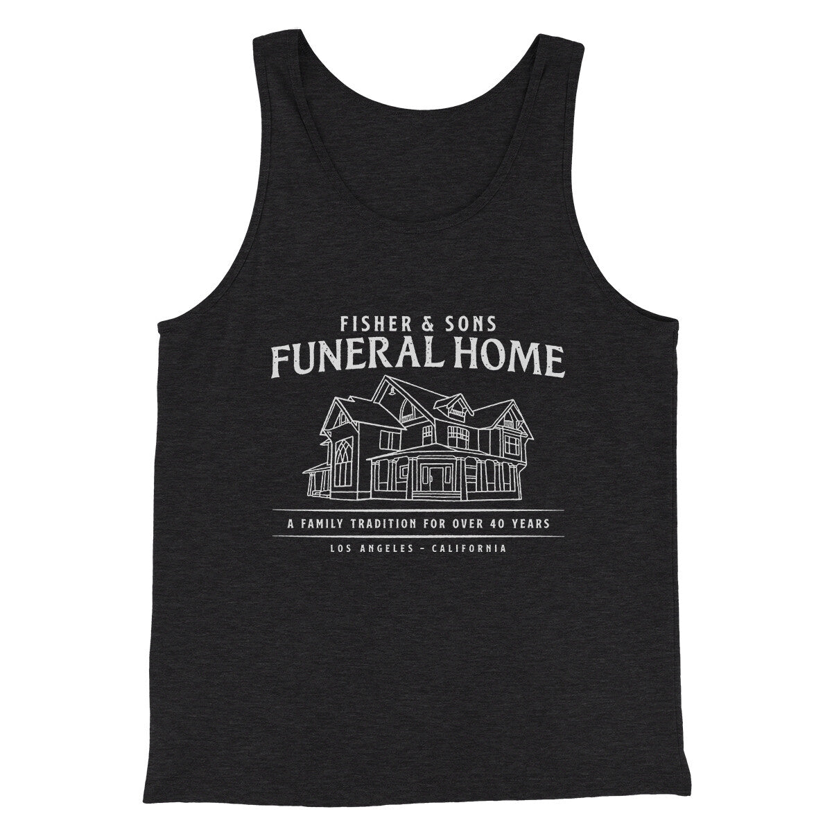 Fisher And Sons Funeral Home Men Unisex Tank Top - Combed Ring-Spun Cotton