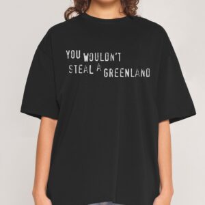 Greenland Oversized Graphic Tee - Threadheads 90s Boxy Fit 100% Combed Cotton