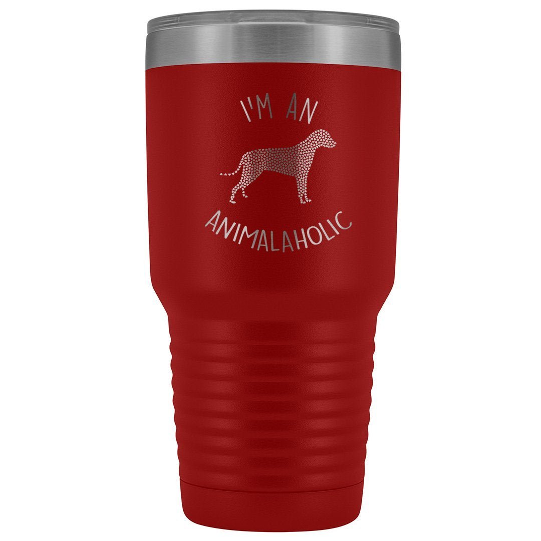 I'm an Animalaholic 30oz Vacuum Tumbler Veterinary Vet Tech