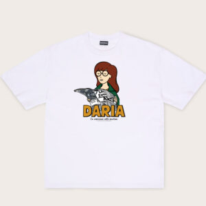 I'm Overcome with Emotion Oversized Graphic Tee - Daria Collab Unisex 100% Combed Cotton