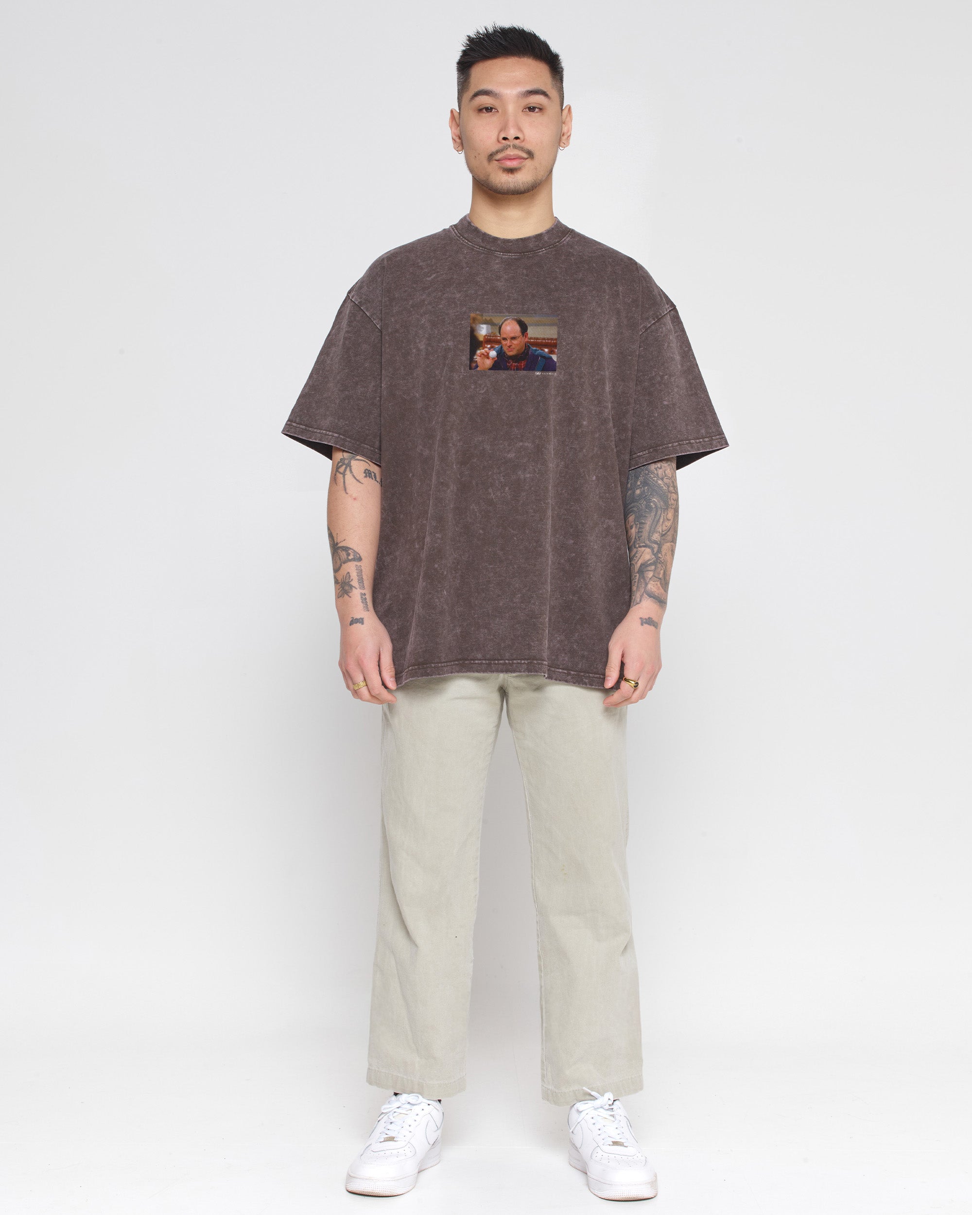 Marine Biologist Oversized Tee - Seinfeld Collab Unisex 90s Boxy Fit 100% Combed Cotton