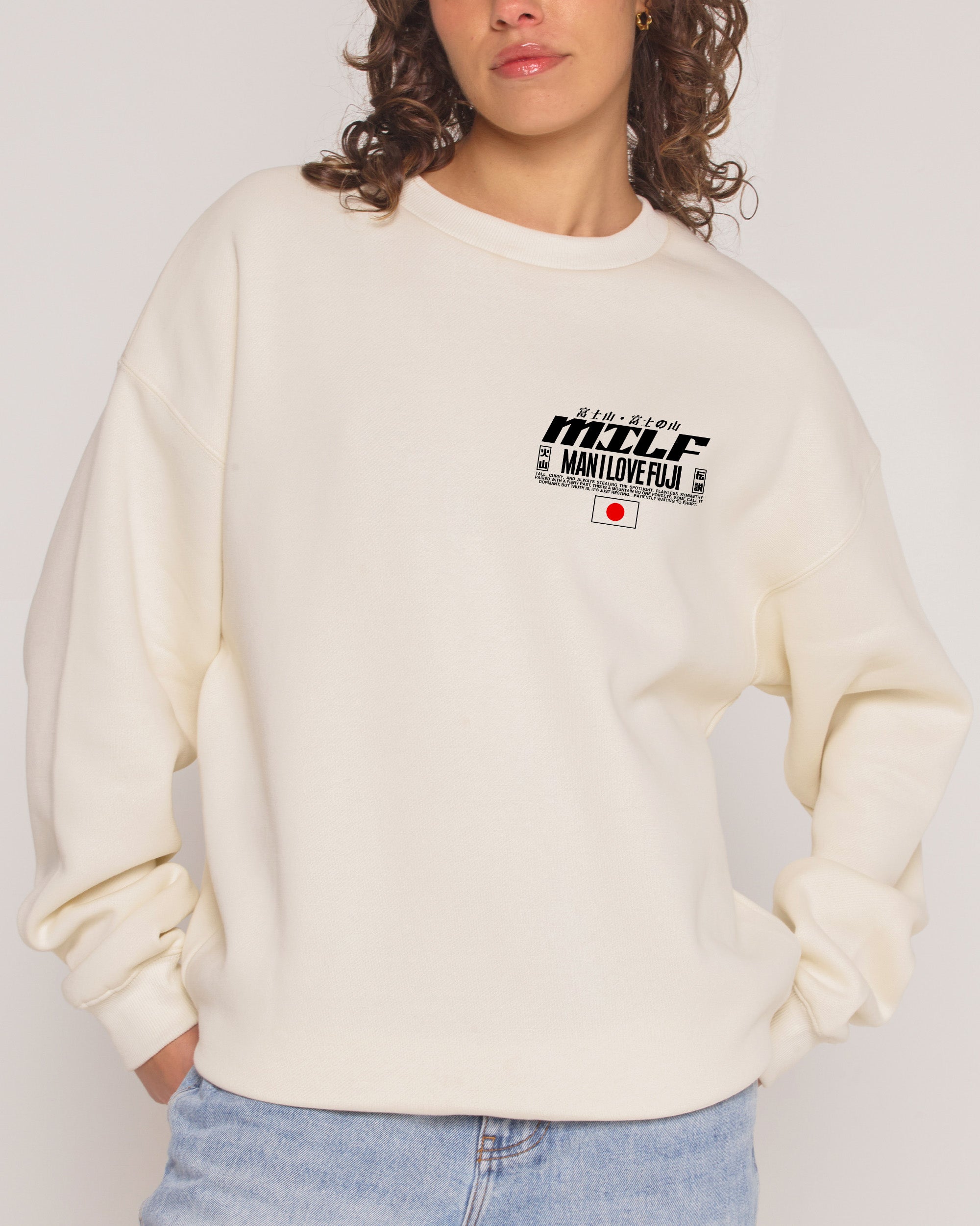 MILF Fuji Unisex Sweatshirt - Premium 340gsm Cotton Poly Blend Graphic Print
