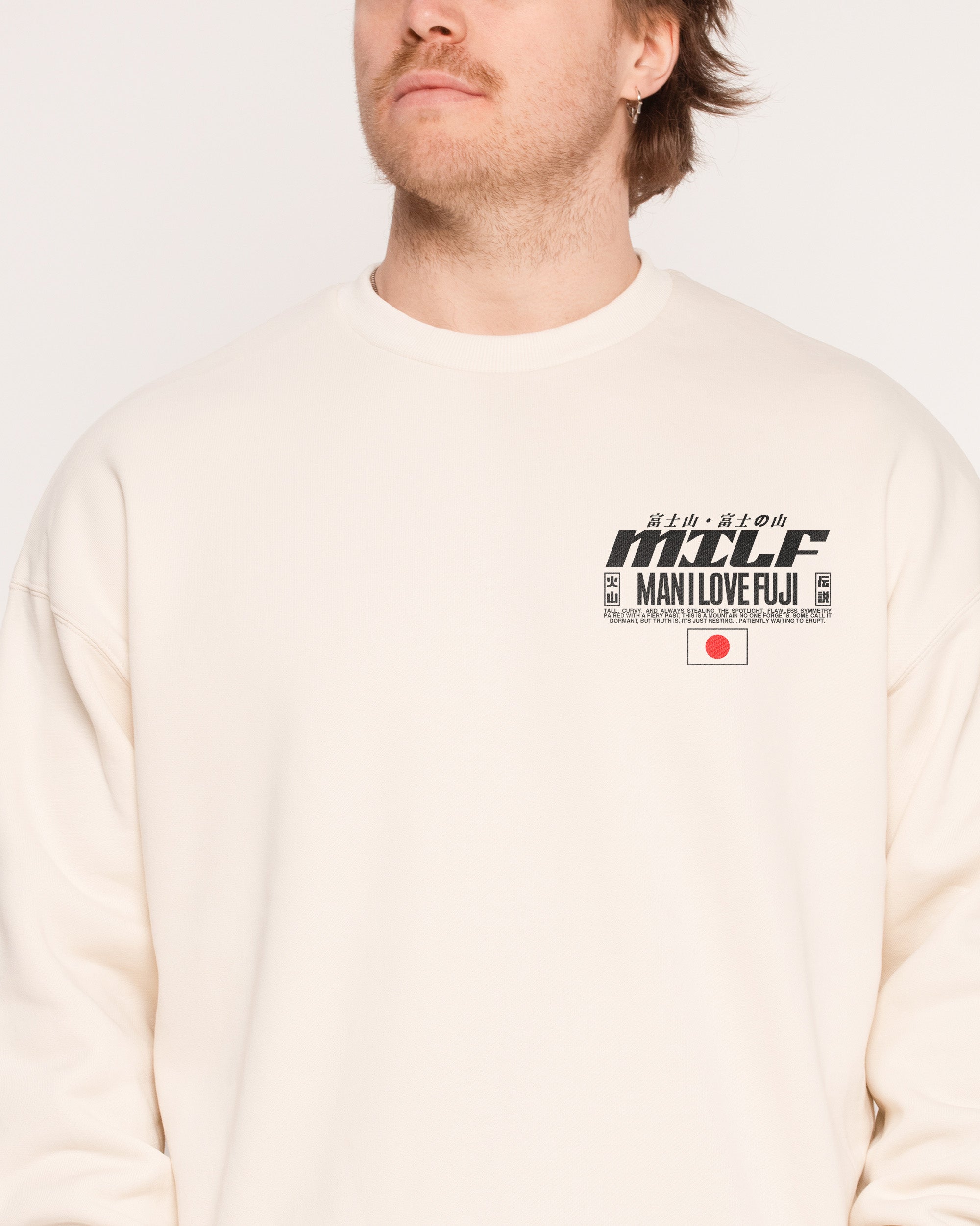 MILF Fuji Unisex Sweatshirt - Premium 340gsm Cotton Poly Blend Graphic Print