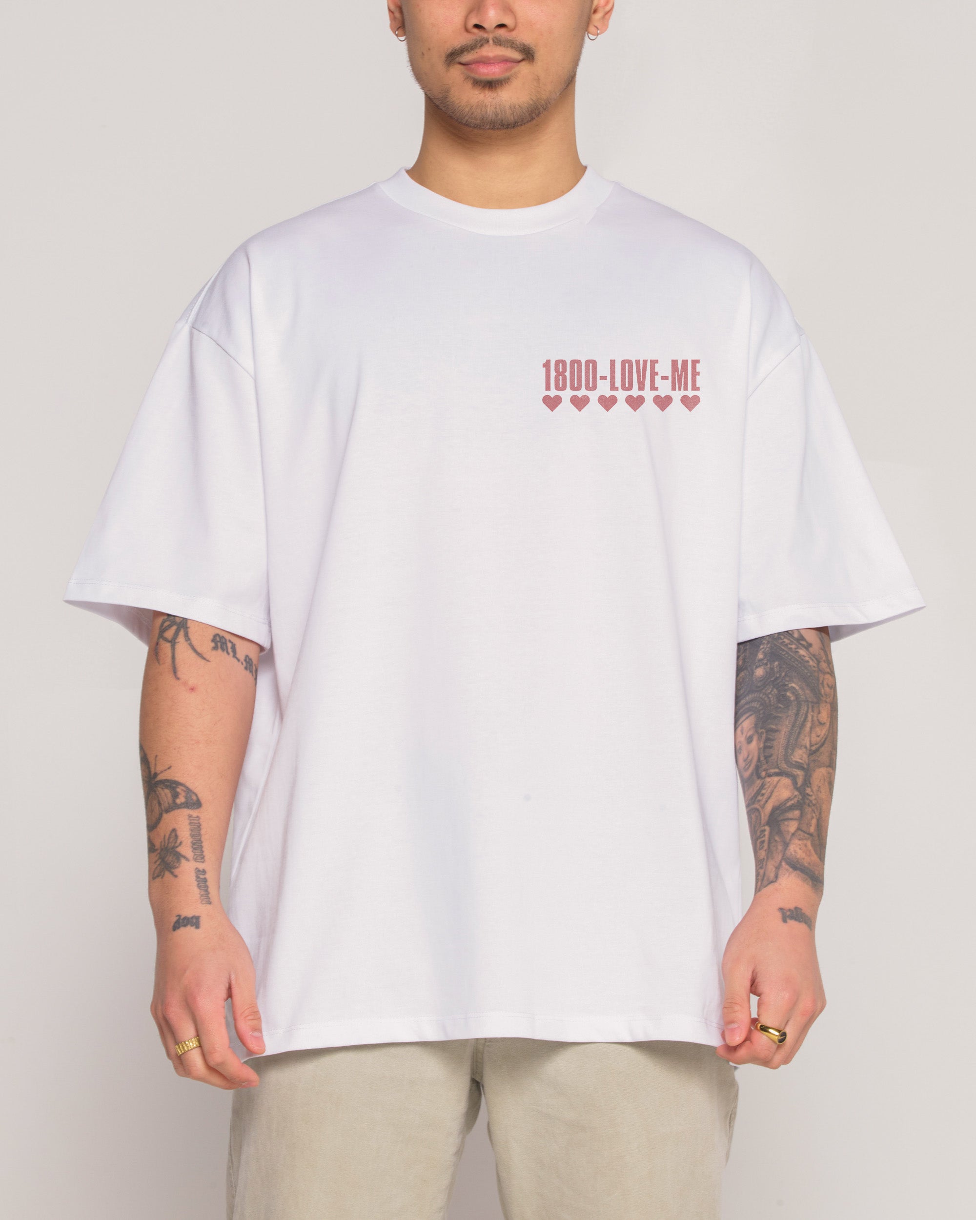 Miss Valentine Oversized Graphic Tee - Threadheads 90s Boxy Fit 100% Combed Cotton