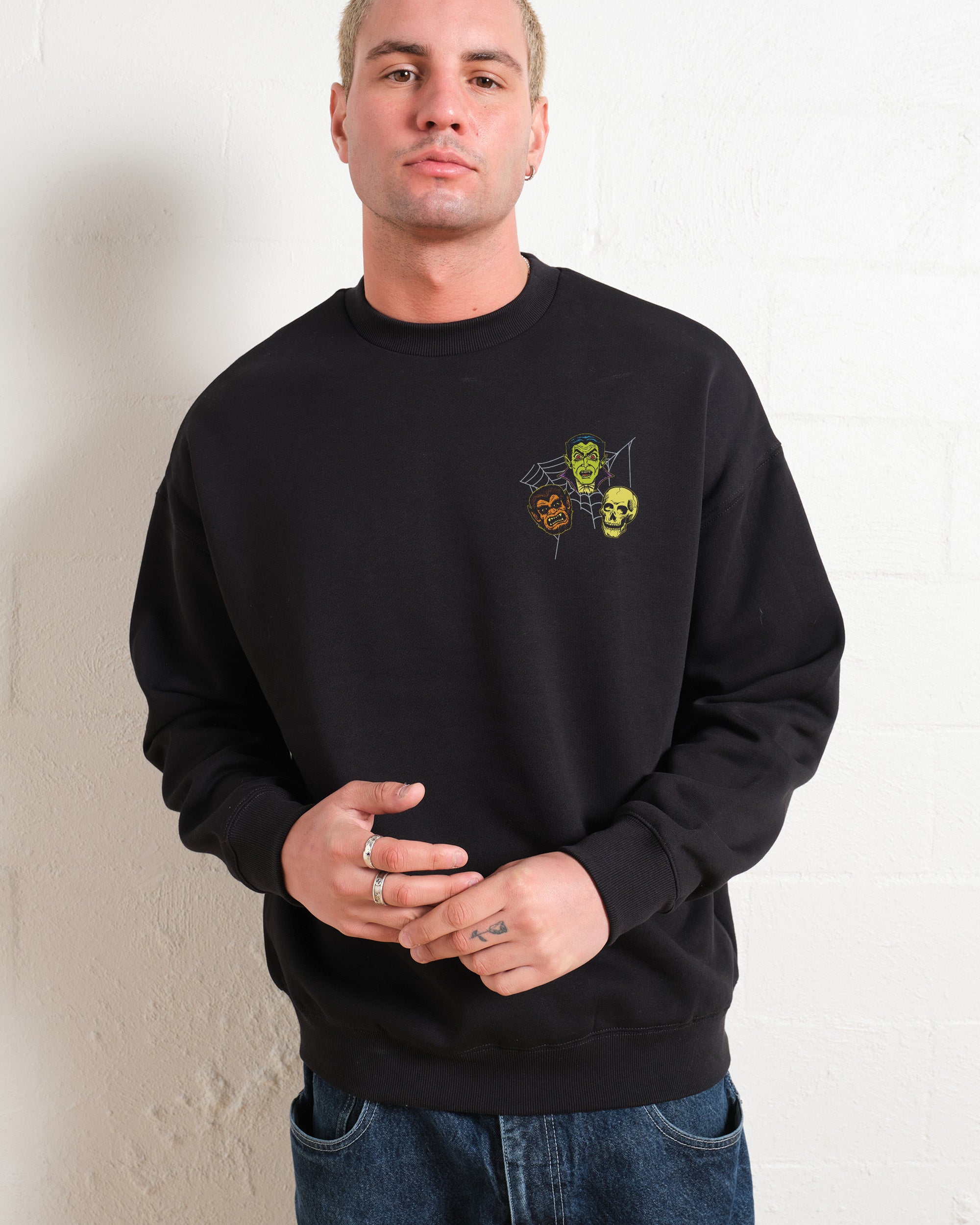 Monster Mash Unisex Graphic Sweatshirt - Premium Cotton Poly Blend 340gsm
