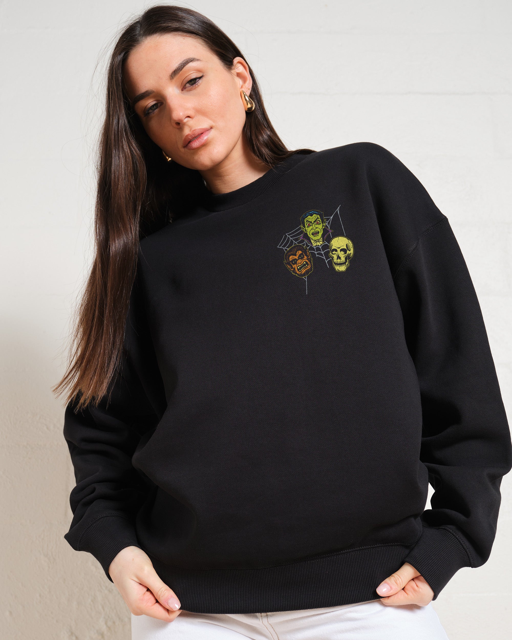 Monster Mash Unisex Graphic Sweatshirt - Premium Cotton Poly Blend 340gsm