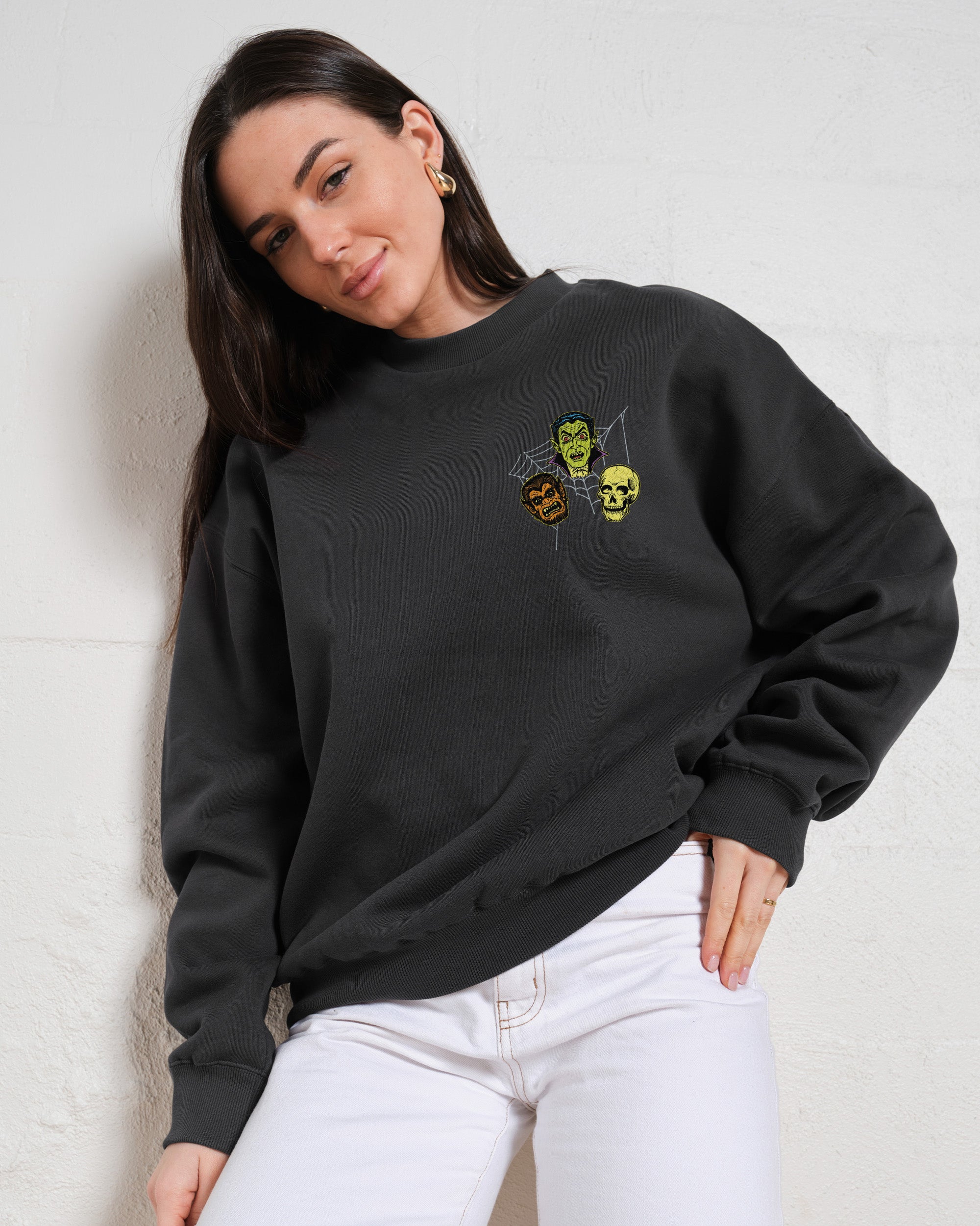 Monster Mash Unisex Graphic Sweatshirt - Premium Cotton Poly Blend 340gsm