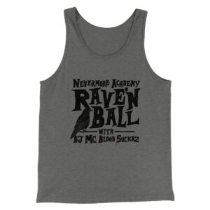 Nevermore Academy Rave'n Ball Men Unisex Tank Top - Combed Cotton Tank