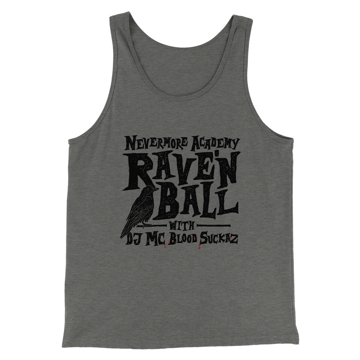 Nevermore Academy Rave'n Ball Men Unisex Tank Top - Combed Cotton Tank