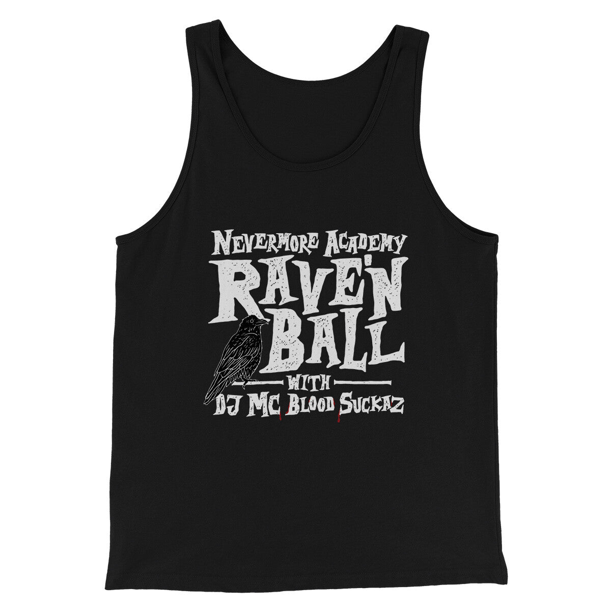 Nevermore Academy Rave'n Ball Men Unisex Tank Top - Combed Cotton Tank