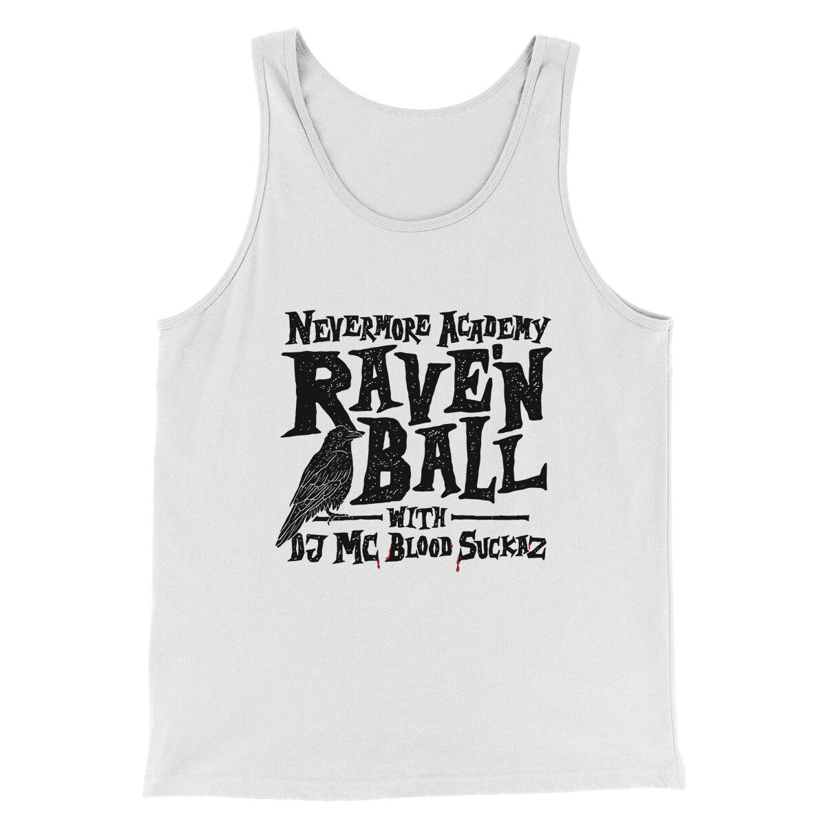 Nevermore Academy Rave'n Ball Men Unisex Tank Top - Combed Cotton Tank