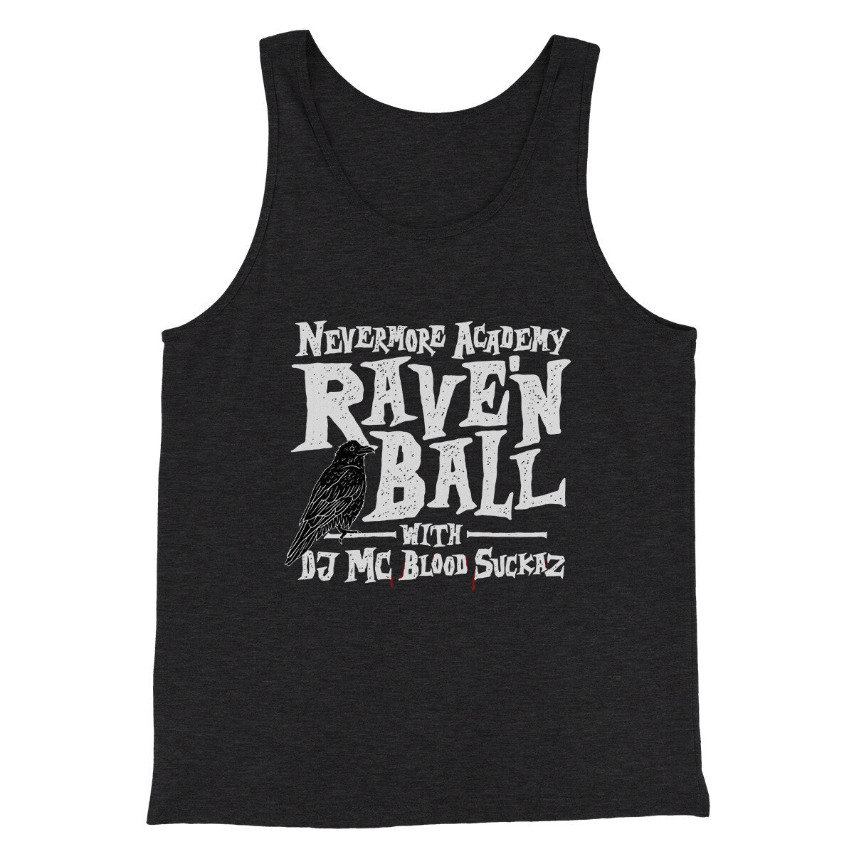 Nevermore Academy Rave'n Ball Men Unisex Tank Top - Combed Cotton Tank