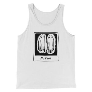 No Feet Men Unisex Tank Top - Combed Ring-Spun Cotton Tank