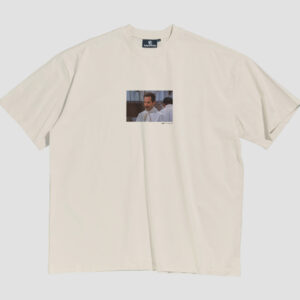 No Soup Oversized Graphic Tee - Seinfeld Collab Unisex 90s Boxy Fit 100% Combed Cotton
