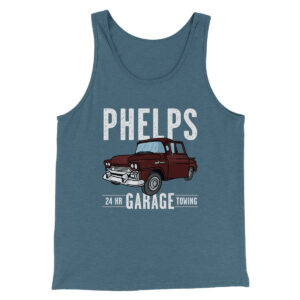 Phelps Garage Funny Movie Men Unisex Tank Top Combed Cotton