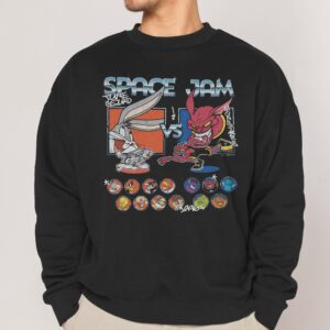 Tune Squad vs Monsters Unisex Sweatshirt - Looney Tunes Premium Graphic Print