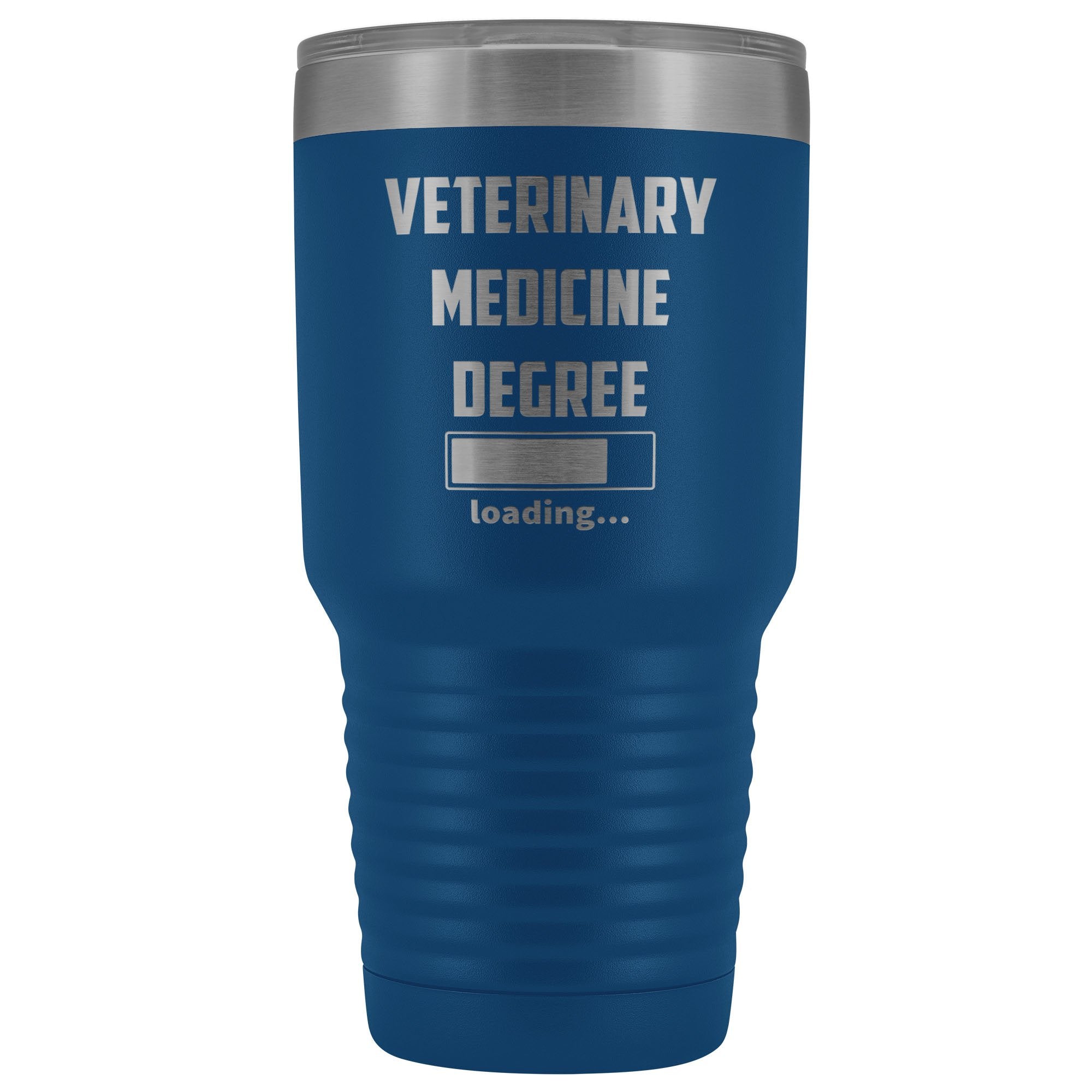 Vet Student Veterinary Degree Loading 30oz Vacuum Tumbler