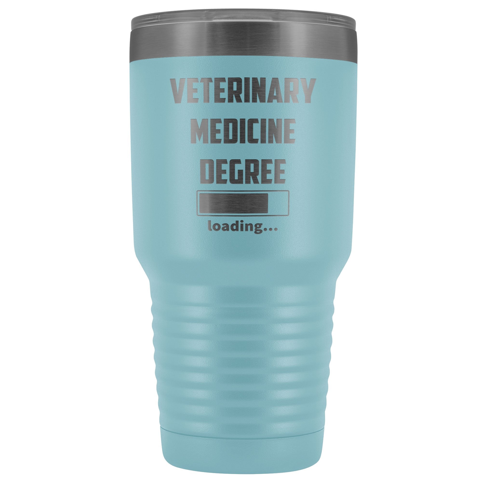 Vet Student Veterinary Degree Loading 30oz Vacuum Tumbler