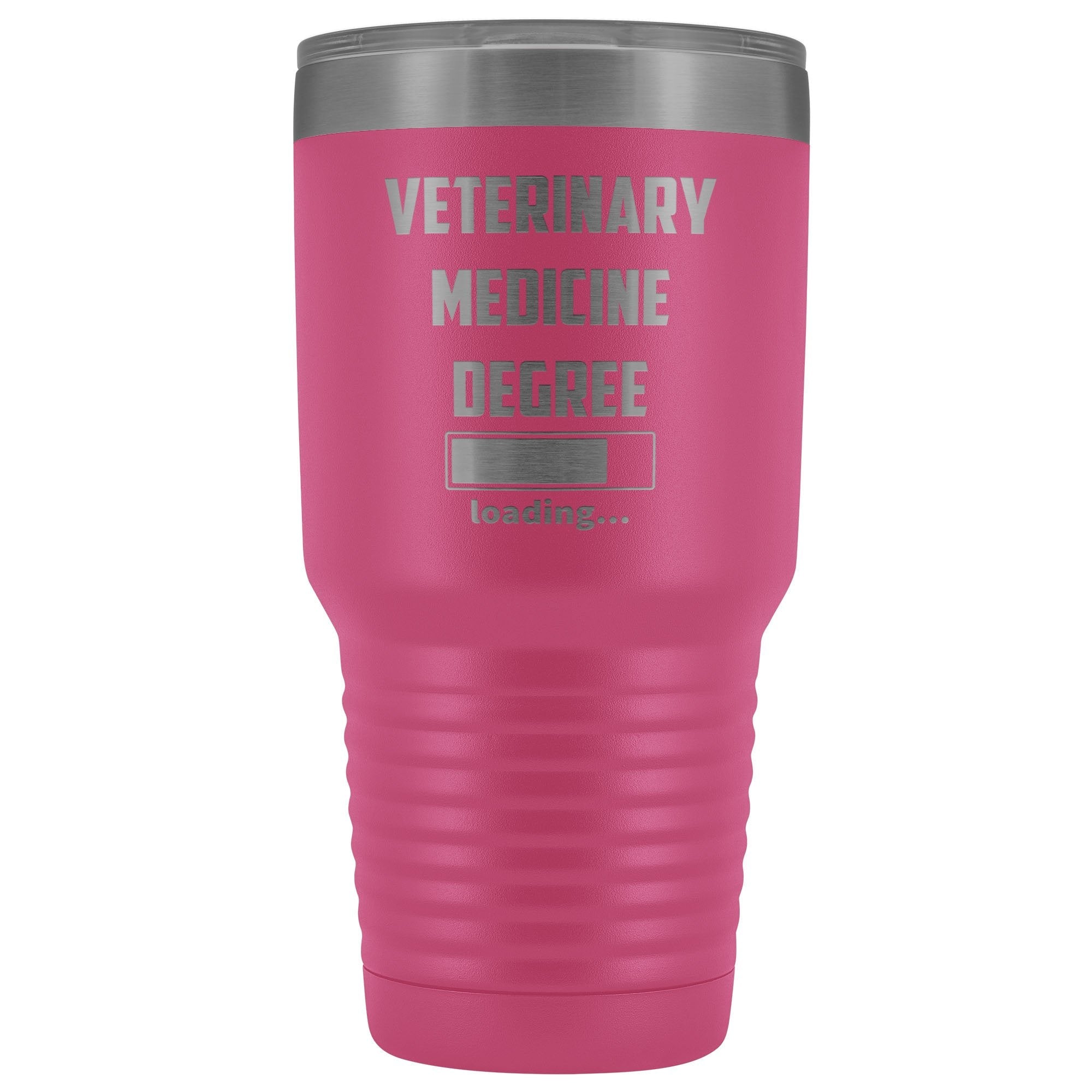 Vet Student Veterinary Degree Loading 30oz Vacuum Tumbler