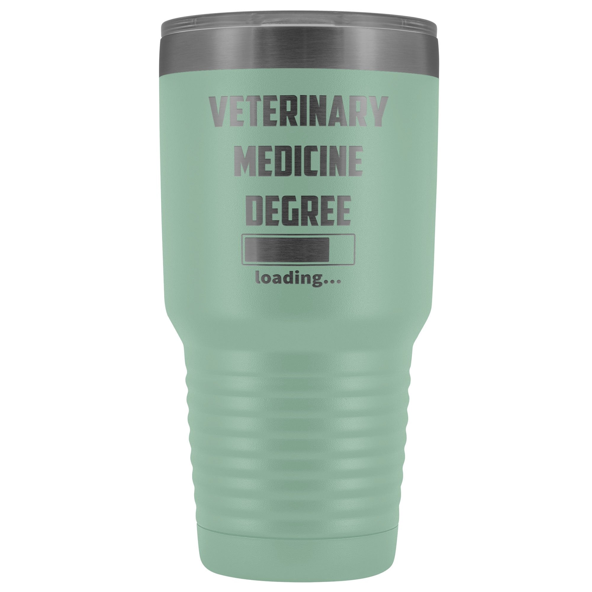 Vet Student Veterinary Degree Loading 30oz Vacuum Tumbler